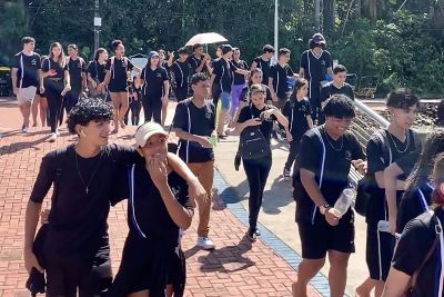 notícia: Parque Estadual do Utinga é laboratório ao ar livre para alunos da rede pública