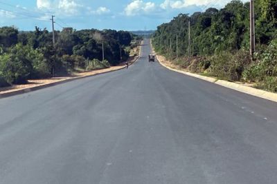 notícia: Em Óbidos, rodovia PA-437 ganha asfalto em toda sua extensão