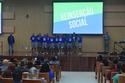 notícia: Seap e Tribunal de Justiça realizam a 1ª Mostra de Reinserção Social, em Belém 