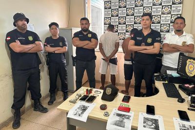 notícia: Polícia Civil prende integrantes de facção criminosa em Cachoeira do Arari