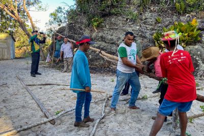 notícia: Tradição religiosa leva praticantes ao Parque Estadual Serra das Andorinhas, no Pará