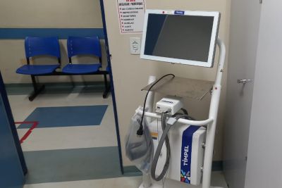 notícia: Regional Público do Araguaia é o único da região com equipamento de tomografia pulmonar à beira leito em UTI