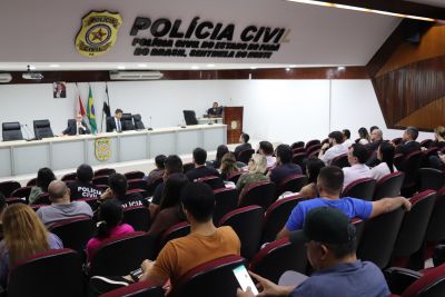 notícia: Polícia Civil e Ministério Público promovem encontro sobre combate à corrupção 