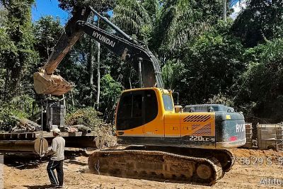notícia: Operação integrada desarticula garimpo ilegal em Castelo dos Sonhos 