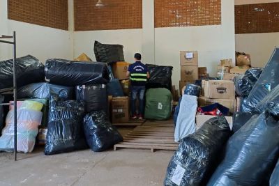 notícia: Sefa apreende 5.8 toneladas de mercadorias diversas no nordeste paraense 