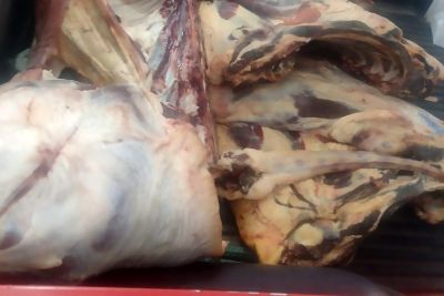 notícia: Adepará apreende 150 kg de carne imprópria para consumo em Abaetetuba