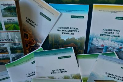 notícia: Emater disponibiliza download  de cartilhas e folderes sobre agricultura amazônica