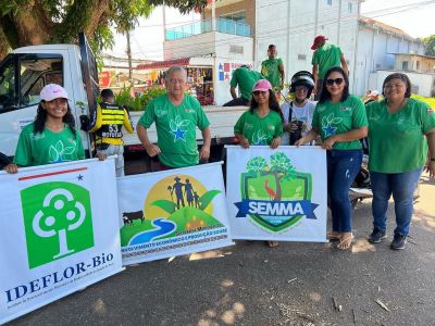 notícia: Ideflor-Bio e parceiros realizam ações de conscientização ambiental no Marajó