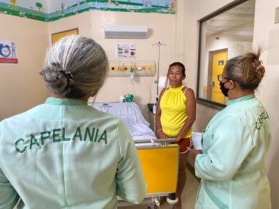 notícia: Hospital Geral de Tailândia garante assistência espiritual a pacientes internados