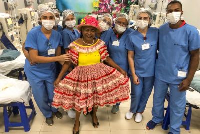 notícia: Hospital Regional de Marabá promove Festa Junina para pacientes de hemodiálise     