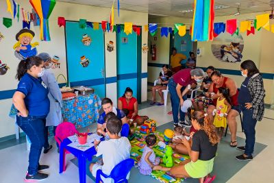 notícia: Regional do Marajó promove Arraiá Junino para pacientes e acompanhantes