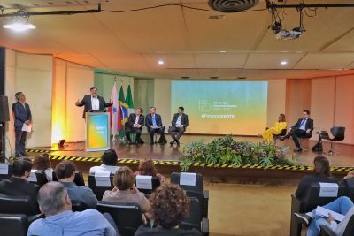 notícia: Sedeme participa de 3º seminário com o tema “Ecossistema Amazônia: Bioeconomia, inovação e agronegócio sustentável”