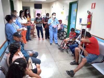 notícia: Conscientização: Hospital Regional do Sudeste do Pará realiza palestra educativas sobre Violência Obstétrica