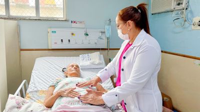 notícia: Ophir Loyola realiza manhã de relaxamento com pacientes em cuidados paliativos