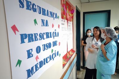 notícia: Arraial no Hospital Regional de Marabá estimula a segurança do paciente  