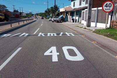 notícia: Detran reforça sinalização viária nas rodovias de Salinópolis