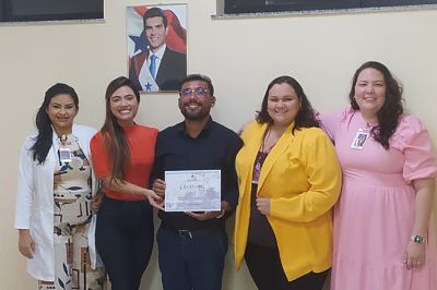 notícia: Hospital Abelardo Santos é premiado na III Jornada de Hematologia e Hemoterapia    