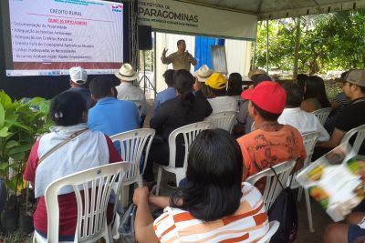 notícia: Emater leva palestra sobre o CAF e Crédito Rural ao 1º Festival de Cacau de Paragominas