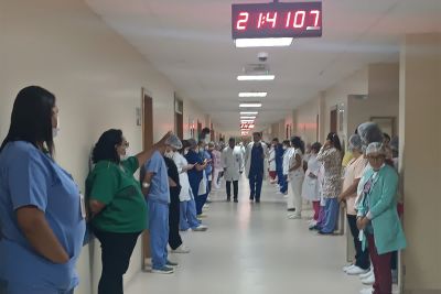 notícia: Doação de órgãos pediátricos mobiliza e emociona profissionais e usuários do Abelardo Santos