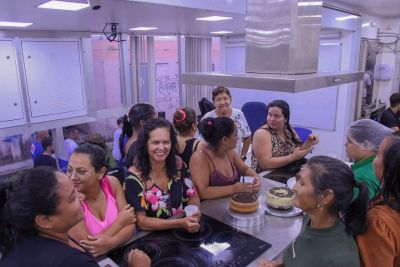 notícia: TerPaz Itinerante conclui mais um curso de gastronomia no bairro da Pratinha
