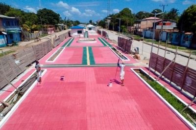 notícia: Governo do Pará investe em infraestrutura e lazer no município de Curralinho 