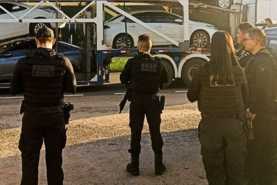 notícia: Cinco suspeitos de integrar facção criminosa em Belém são presos por policiais civis