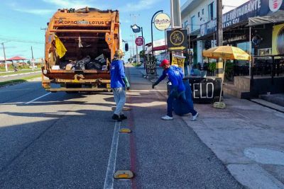 notícia: Ação de limpeza, em Salinópolis, coletou mais de mil toneladas de lixo no município