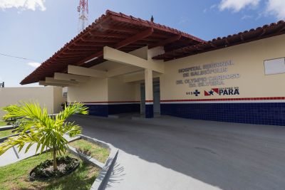 notícia: Hospital de Salinópolis realiza mais de 85 mil atendimentos após um ano da reconstrução