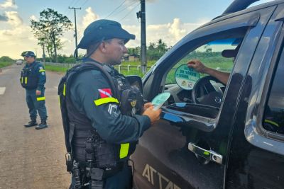 notícia: Batalhão de Polícia Rodoviária realiza ações preventivas nas rodovias estaduais de Moju