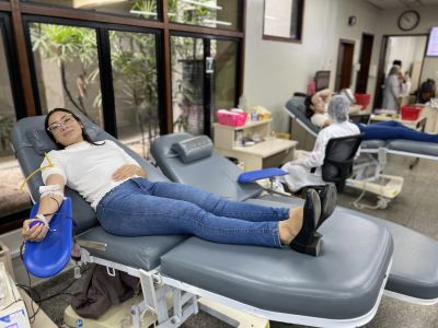 notícia: Servidores da Fundação ParáPaz doam sangue no Hemopa