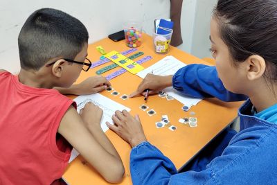 notícia: Psicopedagogia usa matemática na reabilitação de crianças autistas no CIIR