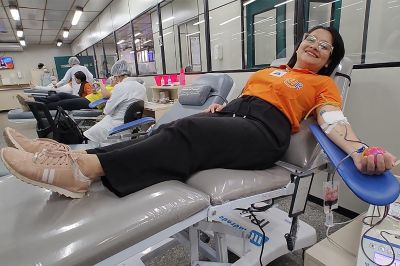 notícia: Caravana Solidária do CIIR ao Hemopa garante a soma de mais bolsas de sangue no estoque 