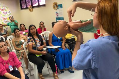 notícia: Materno Infantil de Barcarena promove mais uma edição de curso para gestantes