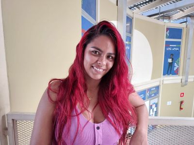 Marlhynne Medeiros, 27 anos, autônoma, frequenta a Usina da Paz Cabanagem.