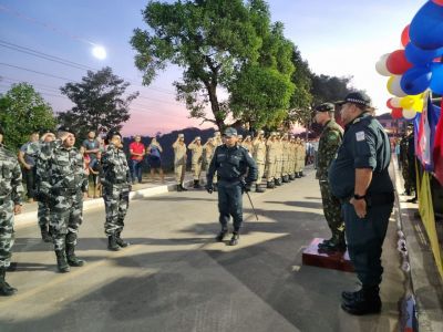 notícia: Em Marabá, 1º Batalhão de Polícia Rural comemora aniversário de um ano