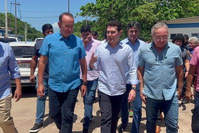 notícia: Complexo Bolonha recebe visita do ministro das Cidades