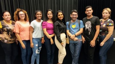 notícia: Em Marituba, jovens participam de oficina de Jornalismo na UsiPaz Antônia Corrêa 