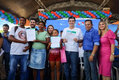 notícia: Governo do Estado entrega CAR coletivo para comunidade quilombola, em Portel