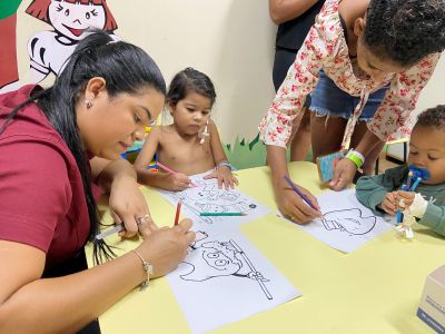 notícia: Hospital Regional da Transamazônica promove ação pelo Dia da Infância