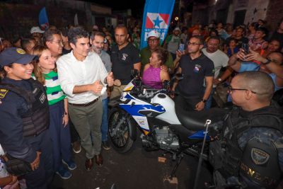 notícia: Governo do Estado entrega oito motocicletas à Guarda Municipal de Ananindeua