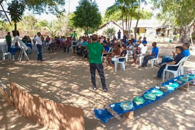notícia: Em Nova Ipixuna, Emater promove oficina sobre boas práticas de manejo da avicultura 