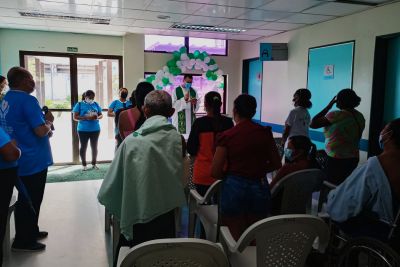 notícia: Assistência religiosa integra atendimento a pacientes do Hospital Regional do Marajó