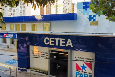 notícia: Obras no prédio do Cetea, em Belém, avançam para ampliar capacidade de atendimento para pessoas com autismo