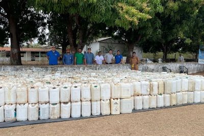notícia: Adepara fiscaliza a devolução de embalagens vazias de agrotóxicos, em Marabá