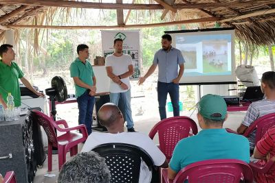 notícia: Emater capacita produtores rurais de Brejo Grande do Araguaia para a piscicultura 