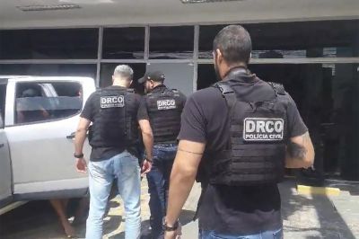 notícia: PC prende 3 homens em flagrante por associação criminosa e tráfico de drogas