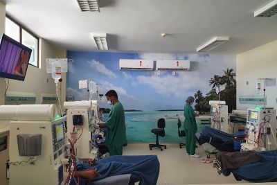 notícia: Hospital Regional Público do Marajó ultrapassa três mil sessões de hemodiálise     