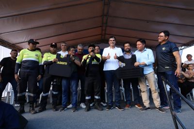 notícia: Governo entrega coletes balísticos para órgão de trânsito em Monte Alegre