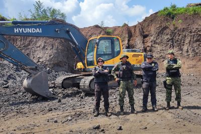 notícia: Operação Ouro Negro apreende caminhões com minério ilegal em Marabá