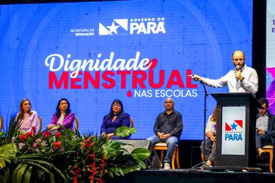 notícia: Governo sanciona o maior programa educacional de combate à pobreza menstrual do Pará